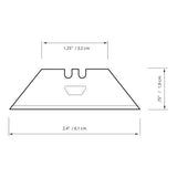 ToughBuilt - 30 pack Utility Knife Blades - (TB-H4S30-80) ToughBuilt