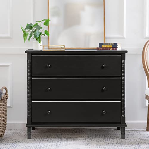Davinci Jenny Lind Spindle 3-Drawer Dresser in Ebony DaVinci