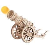 ROKR 3D Wooden Puzzles Model Building Kits Cannon Toys - DIY Wooden Catapult Toys for Kids STEM Educational Projects for Boys/Girls/Adults ROKR