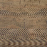 Signature Design by Ashley Aldwin Farmhouse Square End Table with Crossbuk Details, Light Brown Signature Design by Ashley