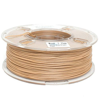 PRILINE 1kg Wood PLA Filament 1.75 3D Printer Filament(The Layer Should be Thicker Than 0.2mm and The Nozzle Should be Bigger Than 0.4mm) - WoodArtSupply