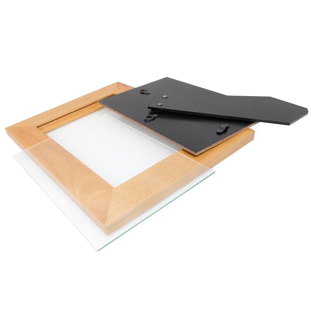 Pet Picture Frame Custom Wooden Engraved Table Top Home Decor Casual Style Personalized Memorial Gift Loss of Pet Remembrance Sympathy Ornament (Red Alder Wood, 4x6 Horizontal-If Love Alone (Cat)) PRINT SUPREMACY