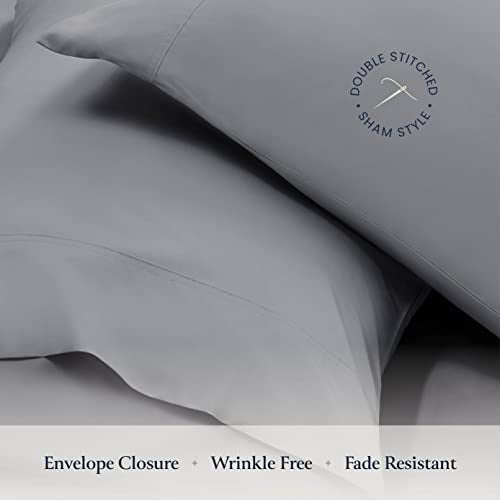 BELADOR Silky Soft Twin XL Sheet Set - Luxury Bed Sheets for Twin XL Size Bed, Secure-Fit Deep Pocket Sheets with Elastic, Breathable Hotel Sheets and Pillowcase Set, Wrinkle Free Oeko-Tex Sheets BELADOR