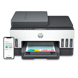 HP Smart -Tank 7301 Wireless All-in-One Cartridge-free Ink Printer, up to 2 years of ink included, mobile print, scan, copy, automatic document feeder (28B70A), Gray HP