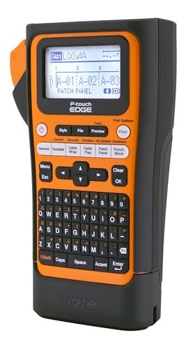 Brother PT-E310BTVP P-Touch Edge Handheld Industrial Label Printer with Bluetooth and USB-C (up to 18mm Labels) Brother