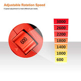 Burnishing Polishing Machine, ZFE 1200W 110V Burnishing Polishing Machine Polisher/Sander Set with 4PCS Non-woven Burnishing Wheels (80# 120# 240# - WoodArtSupply