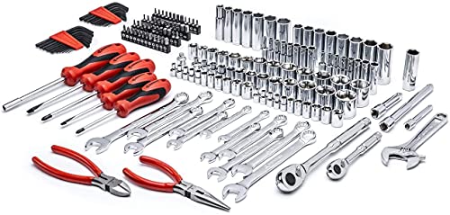 Crescent 180 Piece Professional Tool Set in Tool Storage Case - CTK180 - WoodArtSupply