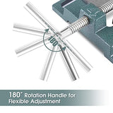 6-Inch Drill Press Vise Cast Iron Drill Press Vice Industrial Heavy Duty Machine Vise Bench Clamp Vise for Milling, Drilling, Woodworking and Ejoyous