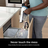 Shark IZ562H Cordless Pro Vacuum with Clean Sense IQ and Odor Neutralizer, PowerFins Plus Brushroll, Includes Duster Crevice & Pet Tool, Up to 40 Minute Runtime, Light Blue, Without MultiFLEX Shark