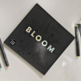 Bloom: A Flower Coloring Book for Adults B Blue Star Press