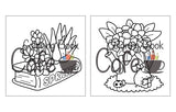 Cozy Spring: Cute Coloring Book for Adults & Teens with Easy and Bold Spring Inspired Designs (Bold and Easy Coloring Books) WoodArtSupply