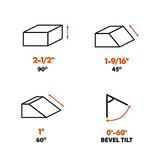 Evolution Power Tools R185CCS 7-1/4" TCT Multi-Material Cutting Circular Saw, 7-1/4", Orange Evolution