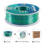 GIANTARM Dual Color PLA Filament, Silk PLA Filament 1.75mm +/-0.02mm,1KG Spool(2.2lbs) Vacuum Packaging, 3D Printing Filaments Fit Most FDM Printer GIANTARM