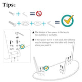 FIRMINANA Small Black Oval Coffee Table for Small Space , Simple Modern Center Table with OAK Wood Legs-Black-18.9" D x 33.47" W x 15.75" H FIRMINANA