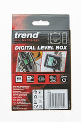 Trend Digital Level Box and Angle Finder (Magnetic Base & LCD Display) for Woodworking and Accurate Table/Miter Saw Angle Setting, Black, DLB TREND