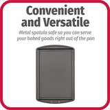 GoodCook Everyday Non-Stick Carbon Steel 9” x 13” Baking Sheet – Carbon Steel Cooking Pans, Bakeware Cookie Sheet for Baking, Oven Pan for Baked Goods & Sheet Pan Dinners GoodCook