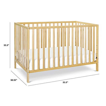 DaVinci Union 4-in-1 Convertible Crib in Natural, Greenguard Gold Certified, 1 Count (Pack of 1) - WoodArtSupply