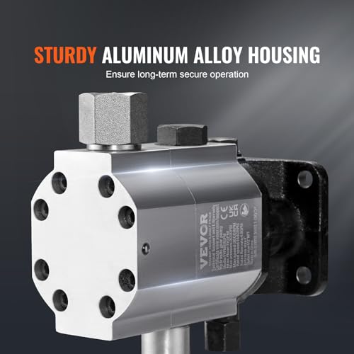 VEVOR Hydraulic Log Splitter Pump, 11GPM, 2 Stage 3000PSI Wood Log Splitter Pump, 1'' Inlet 1/2'' NPT Outlet 3600 RPM Aluminum Hydraulic Gear Pump, for Small Engine Mounting Log Splitters Snowplow VEVOR