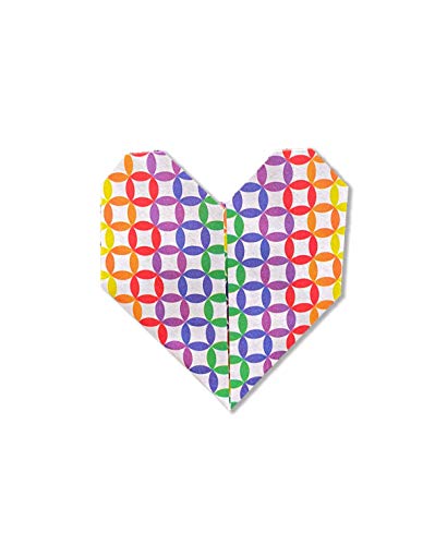 Origami Paper 500 sheets Rainbow Patterns 4" (10 cm): Double-Sided Origami Sheets Printed with 12 Different Colorful Patterns Tuttle Publishing