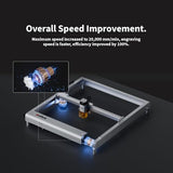 Aufero Laser Engraver Machine 5W Output Power, DIY Laser Engraver Laser Cutter and Engraver for Wood and Metal, Paper, Acrylic, Glass, Leather（5W） Aufero