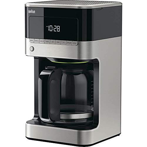 Braun BrewSense 12 cup Drip Coffee Maker, Black, KF7150BK