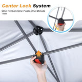 ABCCANOPY Pop Up Gazebo 13x13 - Outdoor Canopy Tent with Mosquito Netting for Patio Garden Backyard(Gray) ABCCANOPY