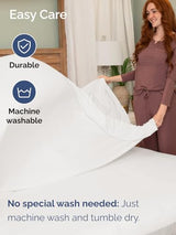 Extra Deep King Sheet Set - 6 Piece Breathable and Cooling Sheets - Hotel Luxury Bedding for Women, Men, Kids & Teens - Easy & Secure Fit - Soft and Wrinkle Free - Extra Deep Pockets - Antique White CGK Unlimited