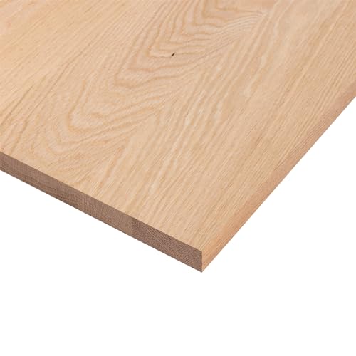 Edge-glued Board by Walnut Hollow, Oak, 12" x 16" x 3/4", (Pack of 1), Heavy-duty, Project Ready, For Your Small Business, Home DIY, Décor, or Craft Projects Walnut Hollow