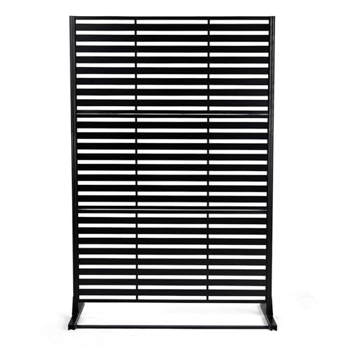 VINGLI Privacy Screen，72" x 49" Outdoor Privacy Screen Freestanding，Room/Garden Divider for Pool Shade, Porch, Patio, Balcony and Indoor VINGLI