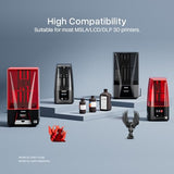 ELEGOO ABS-Like 3D Printer Resin 3.0 1000g Translucent, High Precise Printing Resin, Upgraded Toughness and Strength, 405nm LCD UV-Curing for MSLA/LCD/DLP 3D Printer ELEGOO