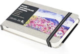 Funto Watercolor Journal, 3.5x5.5, 48 Pages, Cold-Pressed, Inner Pocket, 110lb/230gsm, Art Supplies for Watercolor Techniques and Mixed Media Funto