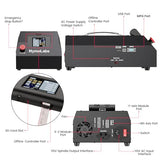 NymoLabs NBS-6040 CNC Router Machine with Custom-Made 710W 7000-30000 RPM Trim Router Spindle & ER-11 Collet, Linear Rails & Ball Screws on 3-axis, Engraving for Wood Acrylic Aluminum NYMOLABS