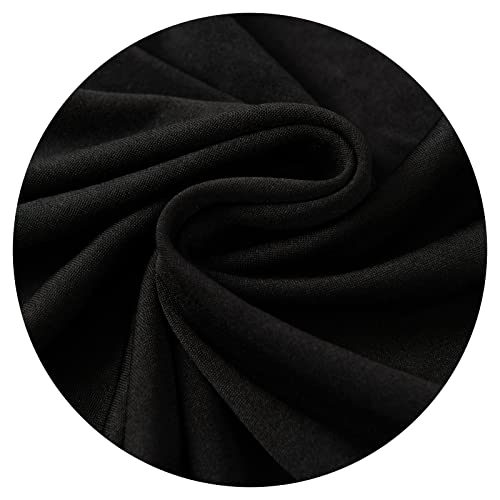 DIVA EN CAMINO DEC Water Resistant Office Chair Cover with Zipper, Stretch Slipcover for High Back Chair, Black DIVA EN CAMINO DEC