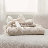 Bedsure Boho Duvet Cover Queen Size - Beige Breathable & Soft Boho Bedding, Machine Washable Comforter Cover for All Seasons, Includes 1 Duvet Cover 90"x90" with 2 Pillow Shams & Zipper Closure Bedsure