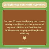 Mudpuppy At The Zoo - Jumbo 25 Piece Jigsaw Floor Puzzle Featuring Lions, Elephants, and More! Mudpuppy