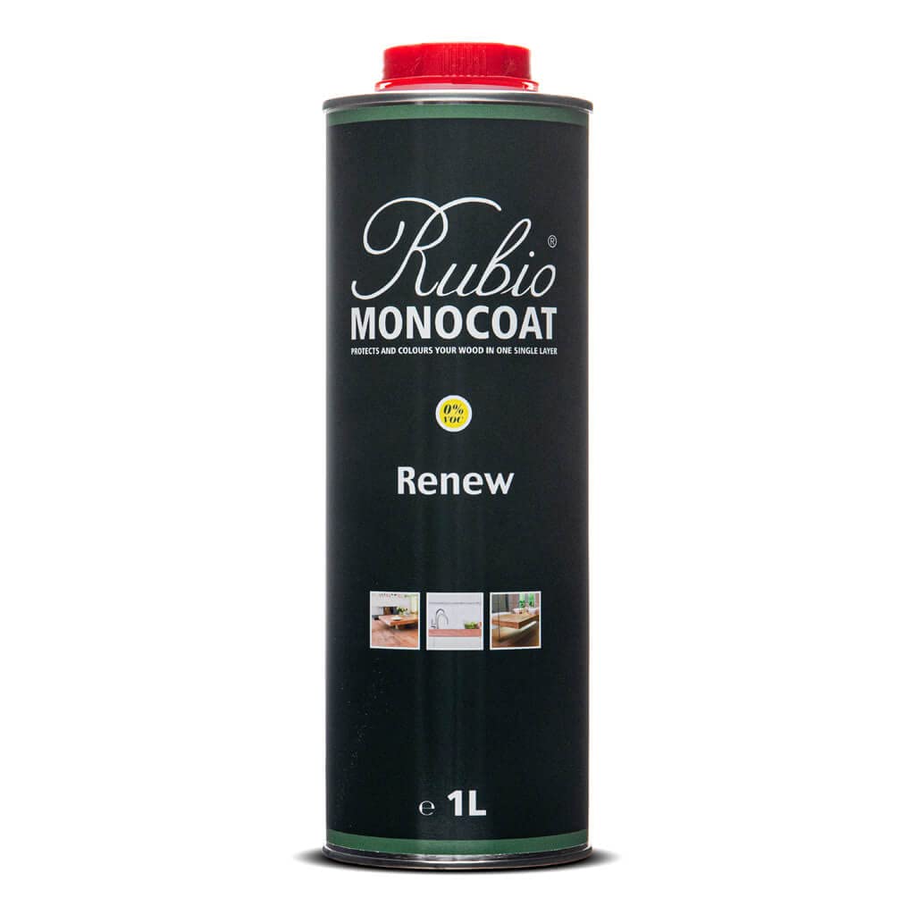 Rubio Monocoat Renew, 1,000 ft² | Clear Wood Maintenance Treatment for Indoor Use | Protection for Wooden Floors & Surfaces Treated with Oil Plus 2C | 1 Liter Rubio Monocoat
