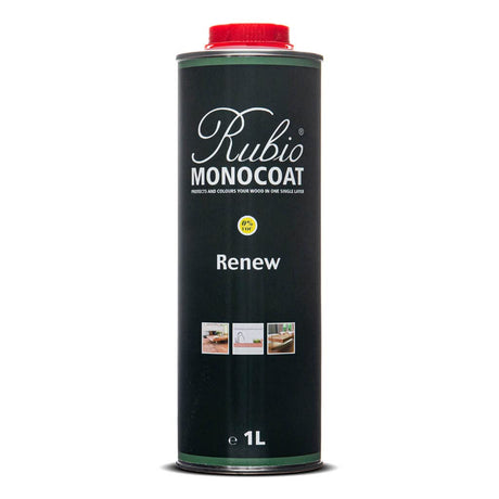 Rubio Monocoat Renew, 1,000 ft² | Clear Wood Maintenance Treatment for Indoor Use | Protection for Wooden Floors & Surfaces Treated with Oil Plus 2C | 1 Liter Rubio Monocoat