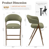 COLAMY Swivel Rocking Recliner,Wide PU Leather Glider Sofa Chair with Ergonomic High Backrest for Living Room, Office, Bedroom（Cocoa） COLAMY