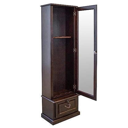 American Furniture Classics Gun Cabinet, Brown - WoodArtSupply