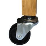 Oceanstar Design Group Bamboo Kitchen Trolley, Natural Oceanstar