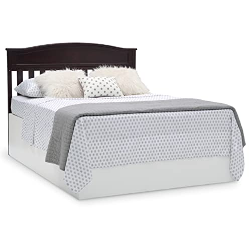 Delta Children Emery 4-in-1 Convertible Baby Crib - Greenguard Gold Certified, Dark Chocolate Delta Children