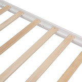 Harper & Bright Designs Full Over Full Bunk Bed with Stairs and Trundle, Wooden Bunk Bed Frame with Storage, for Kids Teens Adults - White Harper & Bright Designs