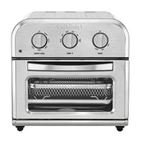 Cuisinart TOA-26 Compact Airfryer Toaster Oven, 1800-Watt Motor with 6-in-1 Functions and Wide Temperature Range, Air Fryer, Stainless Steel Cuisinart