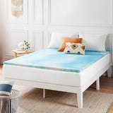 Best Price Mattress 2 Inch Swirl Gel AeroBreeze Cooling Air Flow Memory Foam Mattress Topper, Dorm Essentials, Twin Best Price Mattress