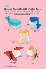 Origami Animal Boxes Kit: Cute Paper Models with Secret Compartments! (14 Animal Origami Models + 48 Folding Sheets) Tuttle Publishing