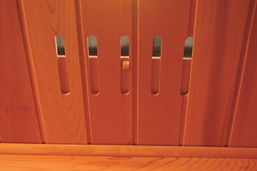 Sunray Bristol Bay 4 Person Infrared Corner Cedar Sauna Sunray