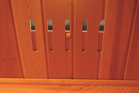 Sunray Bristol Bay 4 Person Infrared Corner Cedar Sauna Sunray