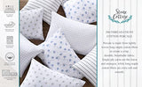 Stone Cottage - Full Sheets, Cotton Percale Bedding Set, Crisp & Cool Ideal Bedding Set (Blue Sketchy Ditsy, Full) Stone Cottage