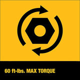 DEWALT XTREME 12V MAX* Cordless Ratchet, Brushless,3/8 in., Extended Reach, Tool Only (DCF503EB) DEWALT