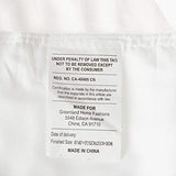 Greenland Home Fashions Cotton Voile Bed Skirt, Lined, White, King 18-inch L Greenland Home Fashions